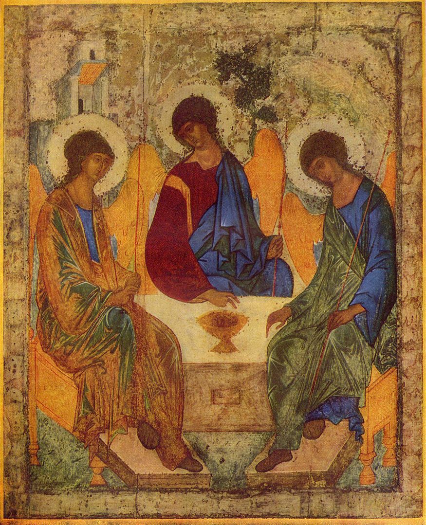 15世紀のイコン画「聖三位一体」 ロシア正教会に返還 2023年5月18日